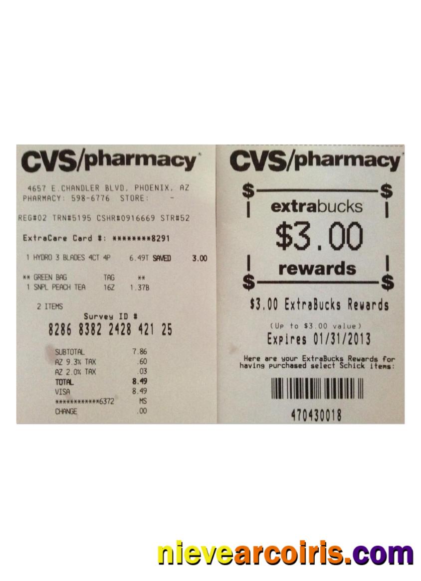 PHARMACY receipt template